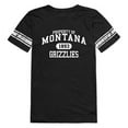 thumbnail image 1 of W Republic 533-191-BLK-03 University of Montana Women Property Football Short Sleeve T-Shirt, Black & White - Large, 1 of 1