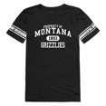 thumbnail image 1 of W Republic 533-191-BLK-05 University of Montana Women Property Football Short Sleeve T-Shirt, Black & White - 2XL, 1 of 1