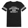 thumbnail image 1 of W Republic 533-213-BLK-05 Central Washington University Women Property T-Shirt, Black & White - 2XL, 1 of 1
