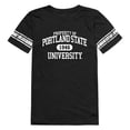 thumbnail image 1 of W Republic 533-229-BLK-02 Portland State University Women Property T-Shirt, Black & White - Medium, 1 of 1