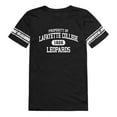 thumbnail image 1 of W Republic 533-323-BLK-02 Lafayette College Women Property T-Shirt, Black & White - Medium, 1 of 1