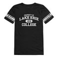 thumbnail image 1 of W Republic 533-324-BLK-01 Lake Erie College Women Property T-Shirt, Black & White - Small, 1 of 1