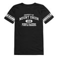 thumbnail image 1 of W Republic 533-348-BLK-03 University of Mount Union Women Property T-Shirt, Black & White - Large, 1 of 1
