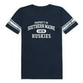 thumbnail image 1 of W Republic 533-459-NVY-05 NCAA Southern Maine Huskies Women Property Football T-Shirt, Navy - 2XL, 1 of 1