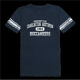 thumbnail image 1 of W Republic 533-736-NVY-04 College of Charleston Southern Buccanneers Women Property Football T-Shirt, Navy - Extra Large, 1 of 1
