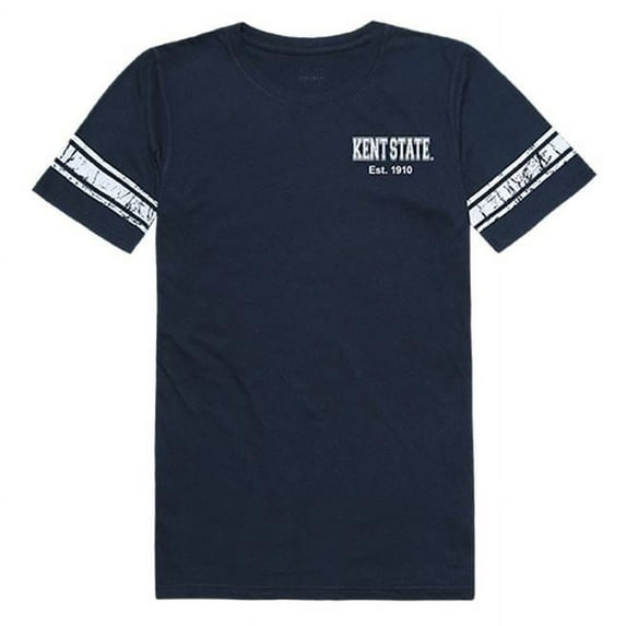 W Republic 534-128-NVY-01 Kent State University Practice T-Shirt for Women, Navy - Small