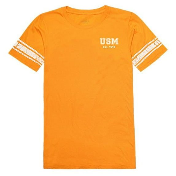 W Republic 534-151-GLD-03 SRN Mississippi Practice T-Shirt for Women, Gold - Large