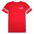 thumbnail image 1 of W Republic 534-211-RED-04 Arkansas State University Women Practice Football Short Sleeve T-Shirt, Red - Extra Large, 1 of 1