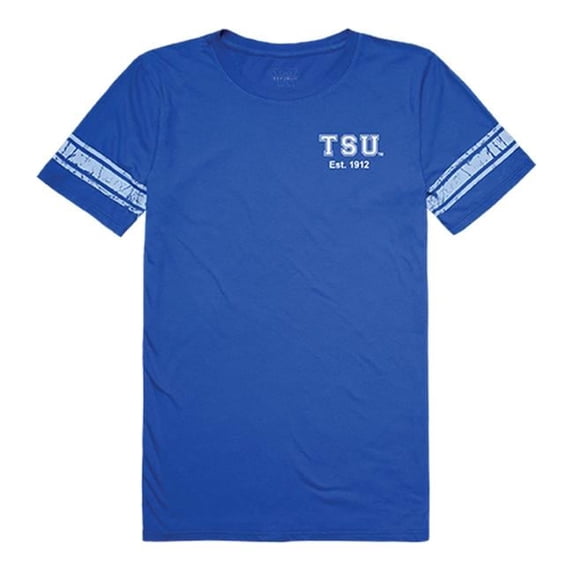 W Republic 534-390-RYL-05 Tennessee State University Practice T-Shirt for Women, Royal Blue - 2XL