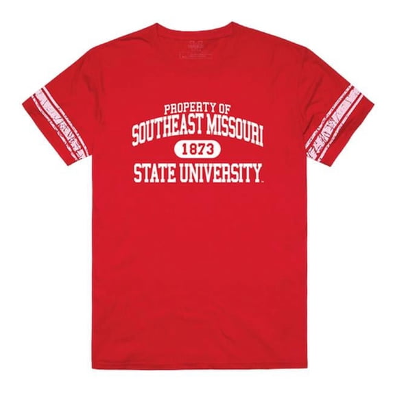 W Republic 535-149-RED-03 Southeast Missouri State University Men Property T-Shirt, Red - Large
