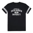 thumbnail image 1 of W Republic 535-213-BLK-05 Central Washington University Men Property T-Shirt, Black & White - 2XL, 1 of 1