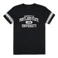 thumbnail image 1 of W Republic 535-229-BLK-04 Portland State University Men Property T-Shirt, Black & White - Extra Large, 1 of 1