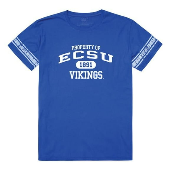 W Republic 535-297-RYL-03 Elizabeth City State University Property T-Shirt, Royal Blue - Large