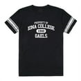 thumbnail image 1 of W Republic 535-315-BLK-05 Iona College Property T-Shirt, Black & White - 2XL, 1 of 1
