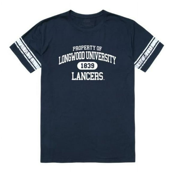W Republic 535-330-NVY-01 Longwood University Property T-Shirt, Navy - Small