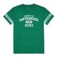 thumbnail image 1 of W Republic 535-377-KEL-02 San Francisco State University Property Football Short Sleeve T-Shirt, Kelly - Medium, 1 of 1