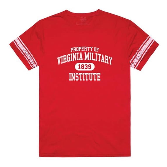W Republic 535-399-RED-04 Virginia Military Institute Men Property T-Shirt, Red - Extra Large