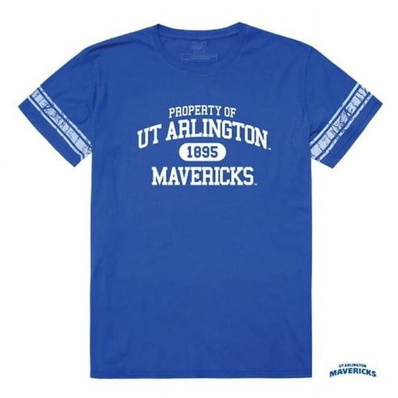 W Republic 535-433-RYL-03 University of Texas at Arlington Men Property T-Shirt, Royal - Large