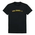 thumbnail image 1 of W Republic 537-202-BLK-03 California State University, Los Angeles Men College T-Shirt, Black & White - Large, 1 of 1