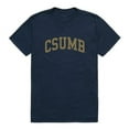 thumbnail image 1 of W Republic 537-206-NVY-05 California State University, Monterey Bay Men College T-Shirt, Navy - 2XL, 1 of 1