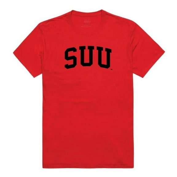 W Republic 537-236-RED-01 Southern Utah University Men College T-Shirt, Red - Small