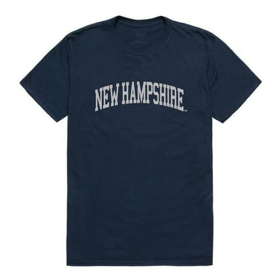 W Republic 537-243-NVY-03 University of New Hampshire Men College T-Shirt, Navy - Large