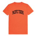 thumbnail image 1 of W Republic 537-248-ORN-01 Pacific University Men College T-Shirt, Orange & White - Small, 1 of 1