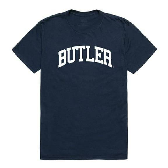 W Republic 537-275-NVY-01 Butler University Men College T-Shirt, Navy - Small