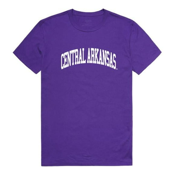 W Republic 537-278-PUR-02 University of Central Arkansas Men College T-Shirt, Purple - Medium
