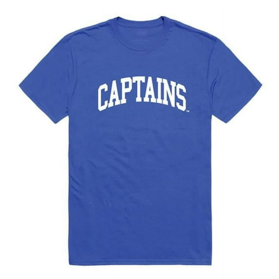 W Republic 537-279-RYL-04 Christopher Newport University Men College T-Shirt, Royal - Extra Large
