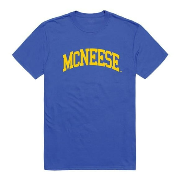 W Republic 537-338-RYL-04 McNeese State University Men College T-Shirt, Royal - Extra Large