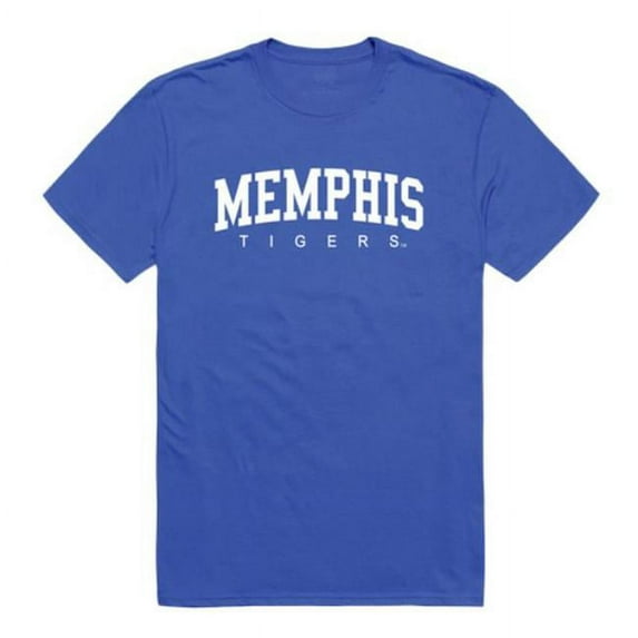 W Republic 537-339-RL2-01 University of Memphis Tigers College T-Shirt, Royal - Small