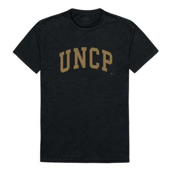 W Republic 537-352-BLK-04 University of North Carolina at Pembroke College T-Shirt, Black & White - Extra Large