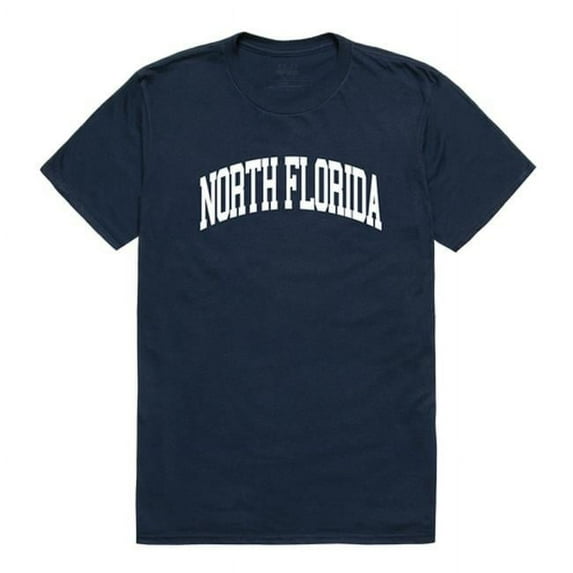 W Republic 537-354-NVY-03 University of North Florida College T-Shirt, Navy - Large