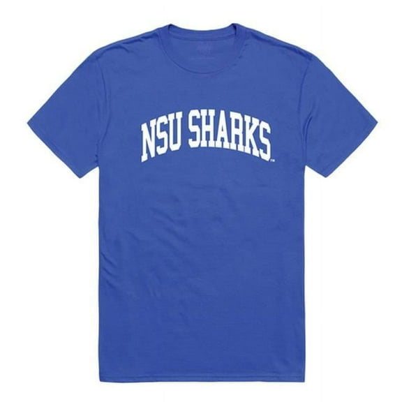 W Republic 537-358-RYL-05 Nova Southeastern University College T-Shirt, Royal Blue - 2XL