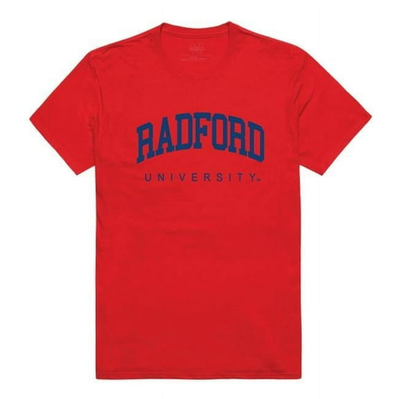 W Republic 537-366-RED-05 Radford University College T-Shirt, Red - 2XL