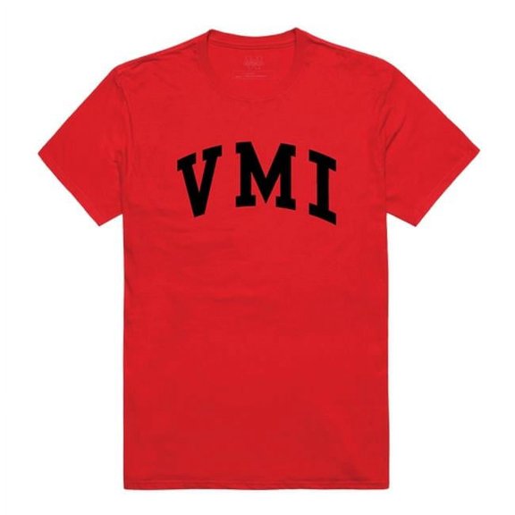 W Republic 537-399-RED-02 Virginia Military Institute College T-Shirt, Red - Medium