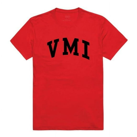 W Republic 537-399-RED-03 Virginia Military Institute College T-Shirt, Red - Large
