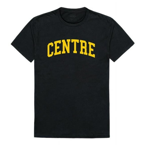 W Republic 537-450-BLK-04 NCAA Centre College Colonels College T-Shirt, Black - Extra Large