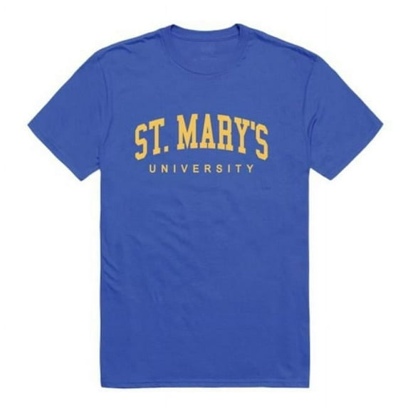 W Republic 537-468-RYL-04 Saint Marys University Rattlers College T-Shirt, Royal - Extra Large