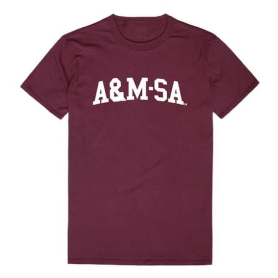 W Republic 537-494-MAR-03 Texas A & M University-San Antonio Jaguars College T-Shirt, Maroon - Large