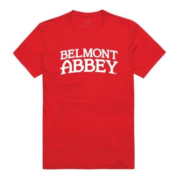 W Republic 537-616-RED-04 Belmont Abbey College Crusaders T-Shirt, Red - Extra Large
