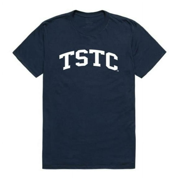 W Republic 537-677-NVY-03 Texas State University Technical College T-Shirt, Navy - Large