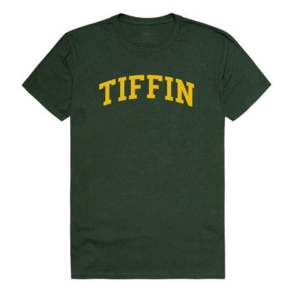 W Republic 537-678-FOR-01 Tiffin University Dragons College T-Shirt, Forest Green - Small
