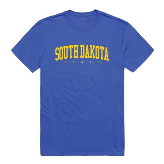 W Republic 537-707-RYL-05 South Dakota State University Jackrabbits College T-Shirt, Royal - 2XL