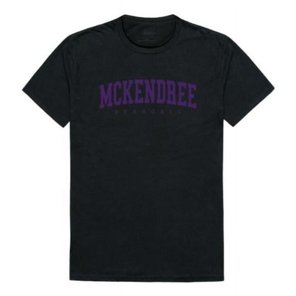 W Republic 537-721-BLK-01 McKendree University Bearcats College T-Shirt, Black - Small