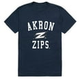 thumbnail image 1 of W Republic 539-100-NVY-03 University of Akron Arch T-Shirt, Navy - Large, 1 of 1
