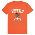 thumbnail image 1 of W Republic 539-107-ORN-02 Buffalo State College Arch T-Shirt, Orange & White - Medium, 1 of 1