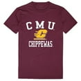 thumbnail image 1 of W Republic 539-114-MAR-02 Central Michigan University Arch T-Shirt, Maroon & White - Medium, 1 of 1