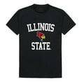 thumbnail image 1 of W Republic 539-124-BLK-02 Illinois State University Arch T-Shirt, Black & White - Medium, 1 of 1